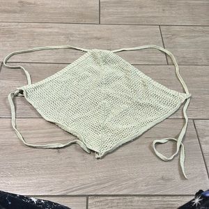 Free people knit halter top